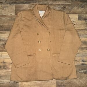 Chico’s Women’s Brown Coat Size 4 US XXL